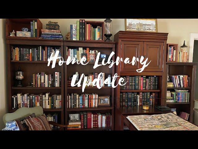 Home Library Update and Spring Book Haul