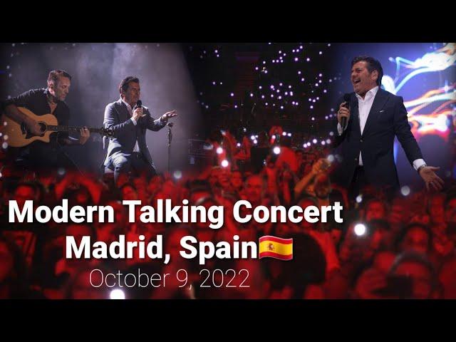 2022 MODERN TALKING CONCERT IN MADRID, SPAIN - LIVE CONCERT |  Thomas Anders & Modern Talking Band