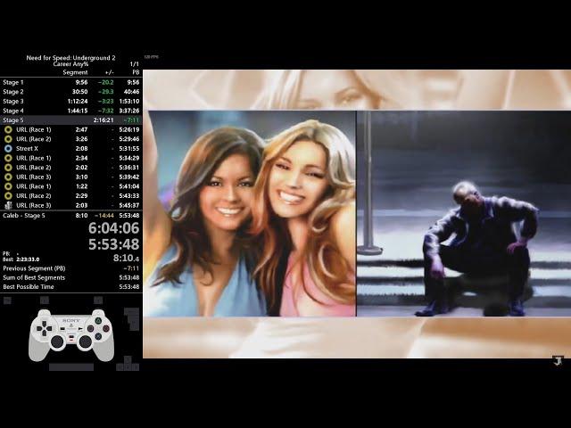 [WR] Need for Speed: Underground 2 - Career Any% in 5:53:48 LL | 6:04:06 RTA