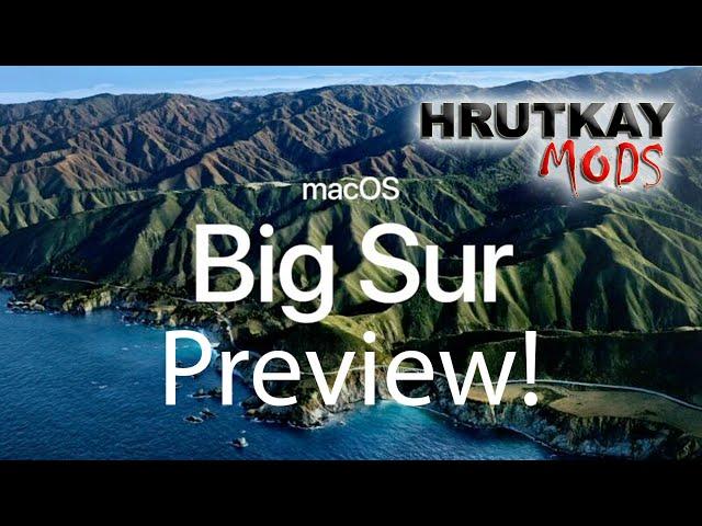 macOS 11 Big Sur Beta 1 Test & Preview