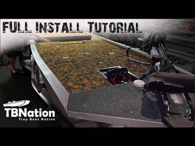 How to install Camo Hydro Turf like a BOSS! | TinCanCrew_Official Meetup | TBNation