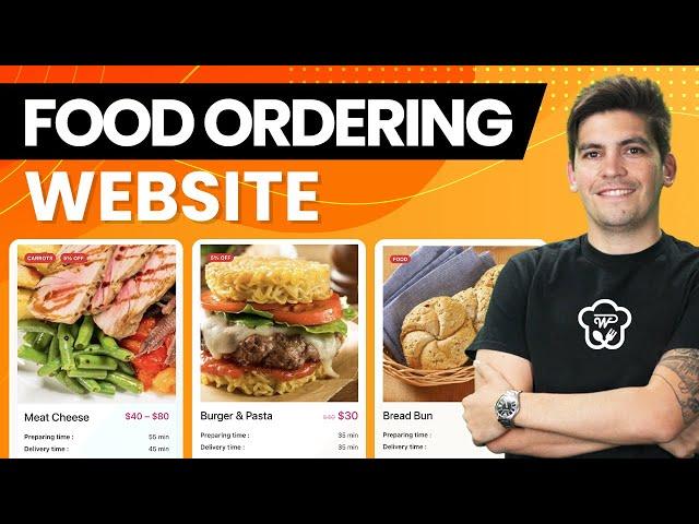 How To Make an Online Food Ordering Website with WordPress (2024) [Booking + FREE App]