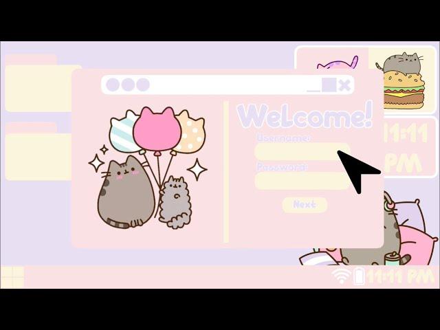 Cute Computer Intro Template *No Text* (Free download)