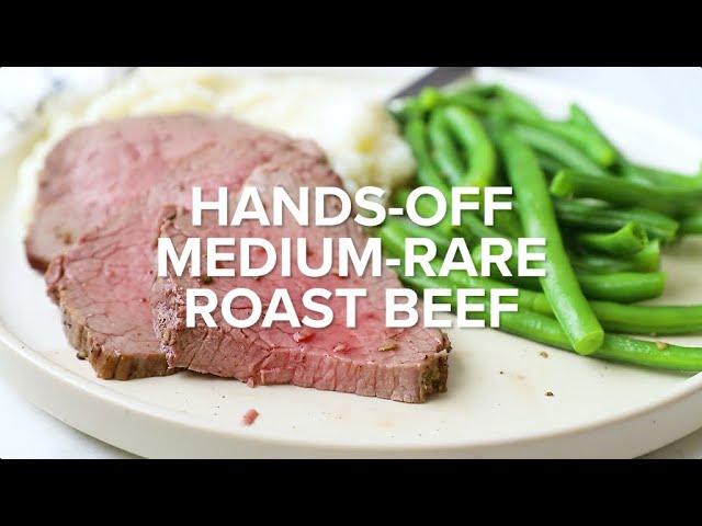 Hands Off Medium Rare Roast Beef