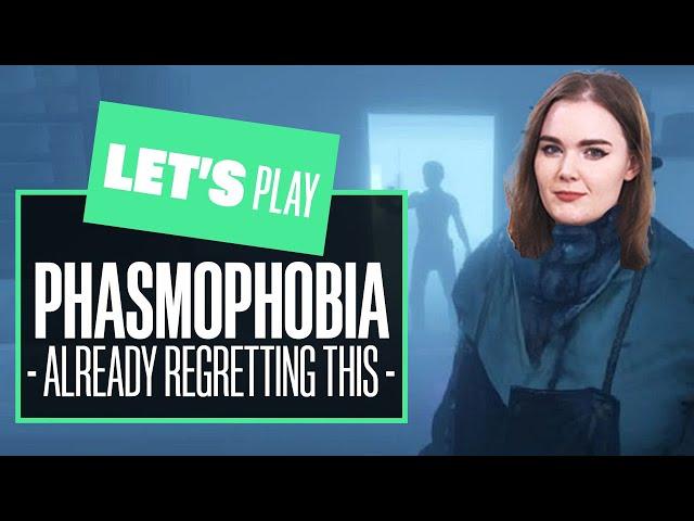 Let's Play Phasmophobia! SOLO ZOE TRIES THE NEW UPDATE & ALREADY REGRETS THIS