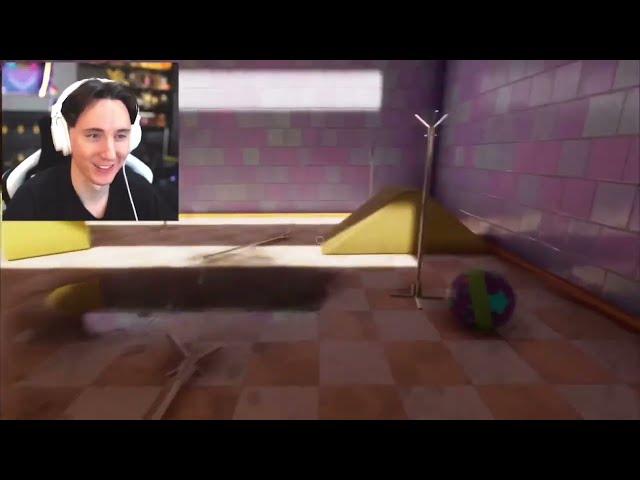 Dawko playing around with two BALLS