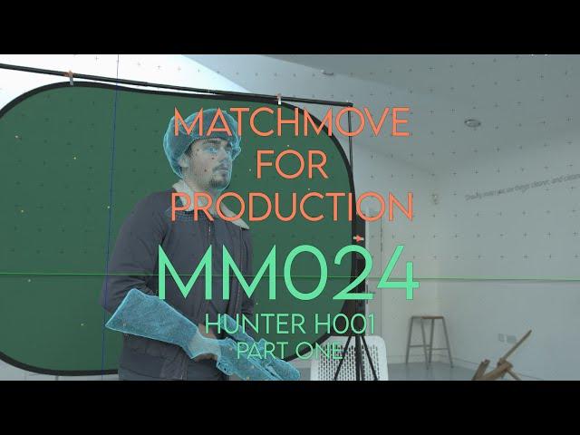 3DEqualizer - Camera and Object tracking - Hunter H001 - MM024 - Part 1