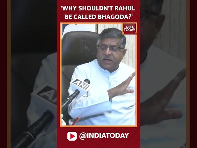 On Rahul Gandhi, BJP Leader Ravi Shankar Prasad Says, Why Did Rahul Gandhi Run Away From Amethi