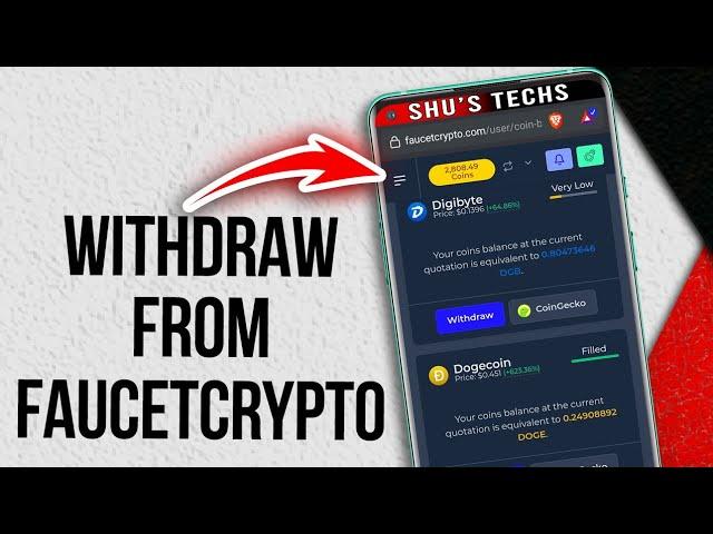 How To Withdraw From Faucet Crypto (Step by Step)