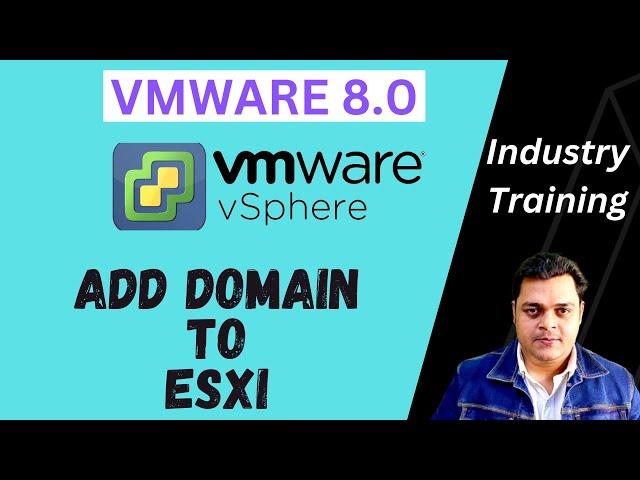 Adding Domain Controller to ESXI Host step by step guide ! Domain for VMware 8