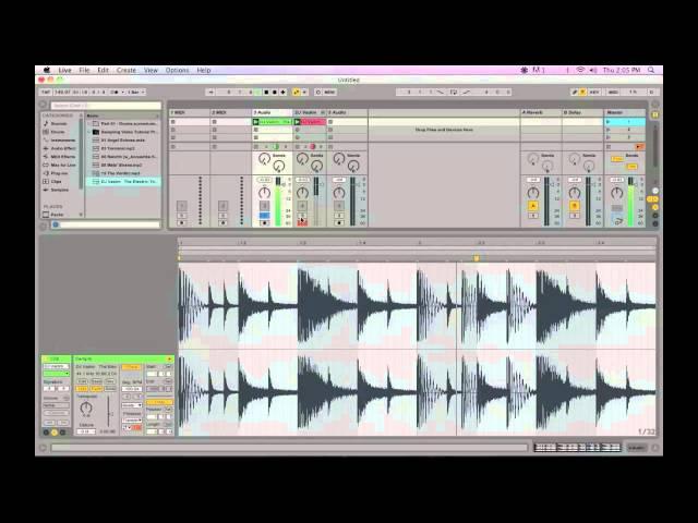 Making Beats in Ableton - Sampling Techniques Part 1