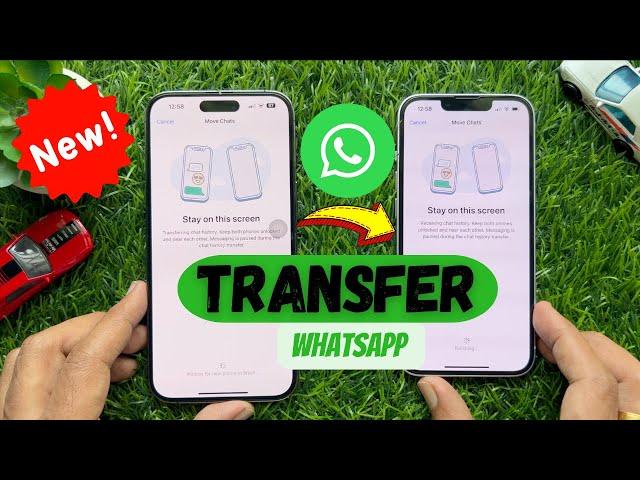 How to Transfer WhatsApp Chats Without Backup ( iPhone to iPhone )