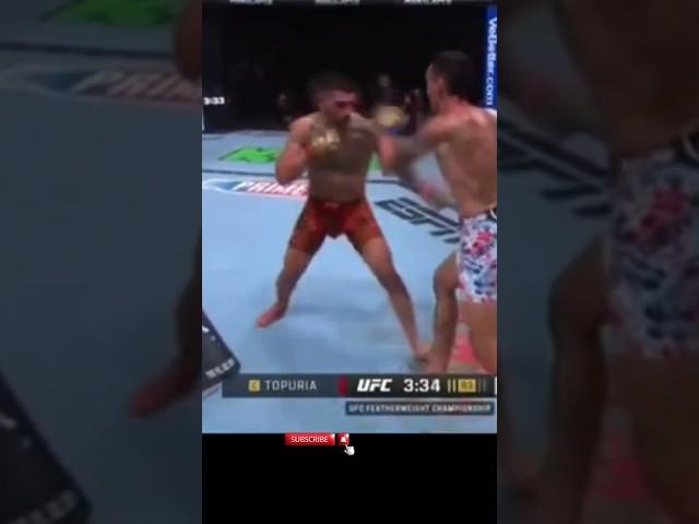 How Ilia Topuria Knockout Max Holloway in 30 Seconds!