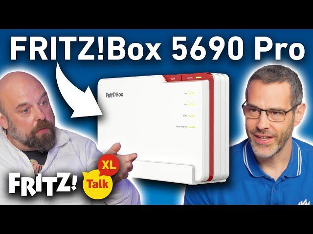 DSL & Glasfaser in einem? FRITZ!Box 5690 Pro | FRITZ! Talk XL