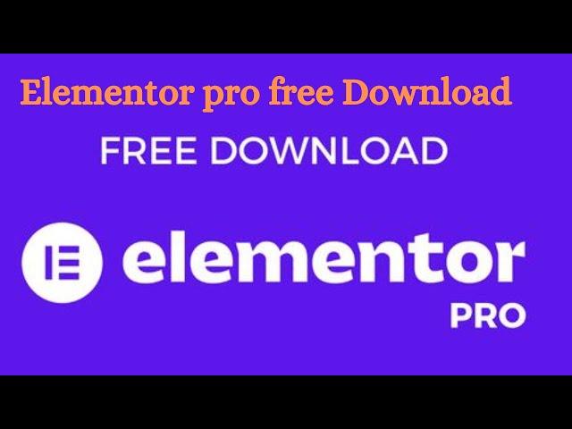 Elementor pro free download | latest version | Bangla | How to Get Elementor PRO For Free