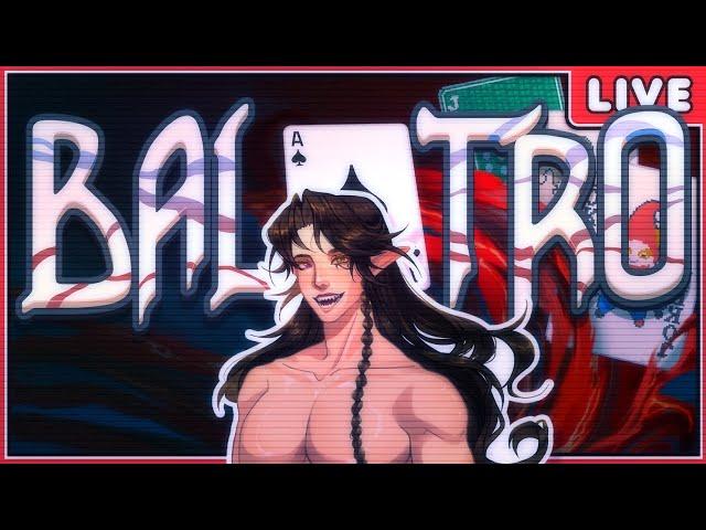 I CAN'T GET ENOUGH OF THIS POKER ROGUELIKE!!〖ABG ROGUELIKE STREAM〗| Balatro