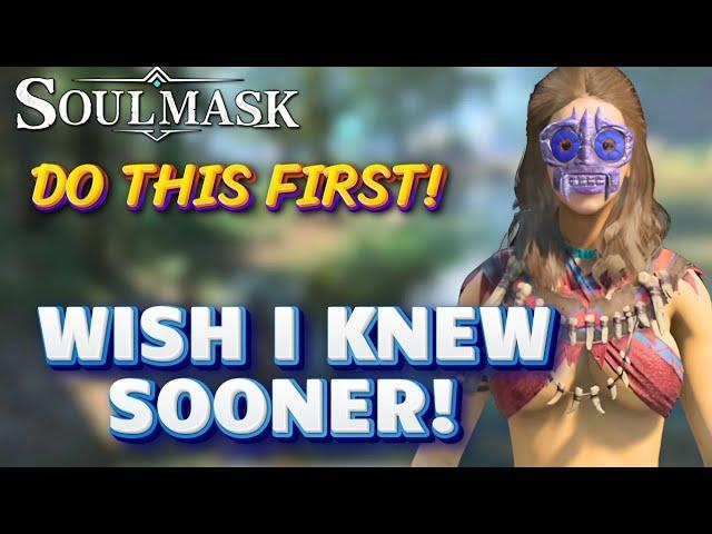 Want to Master Soulmask Early Game? Watch This Now