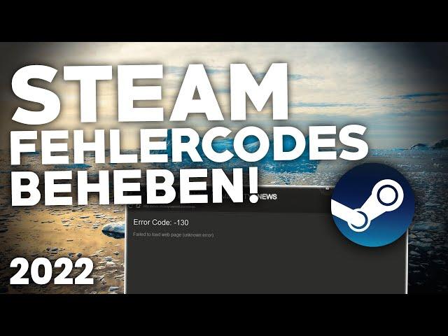 [2024] Steam FEHLERCODEs BEHEBEN! | Problemlösung | Deutsch