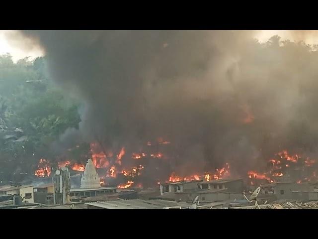 Malad East appapada news fire live