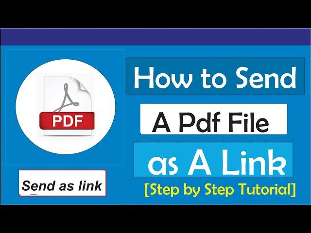 How to Send a Pdf As a Link