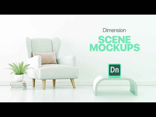 Mockup a Scene with Adobe Dimension