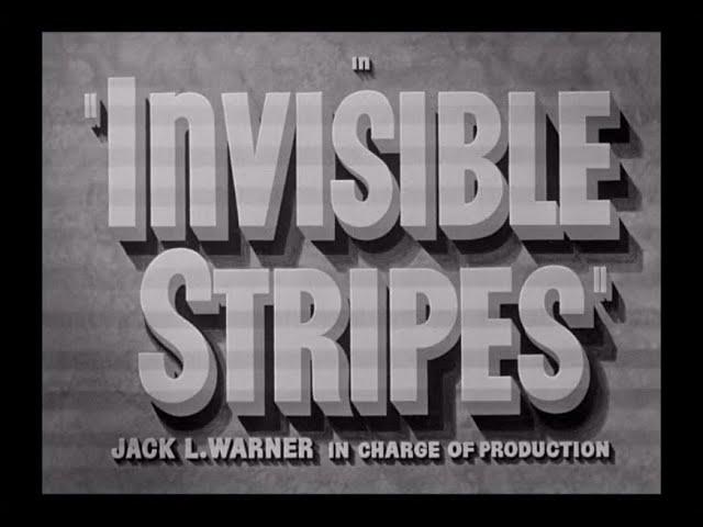 Invisible Stripes (1939) - Main Title & Ending Card "Titles" - (WB - 1939)