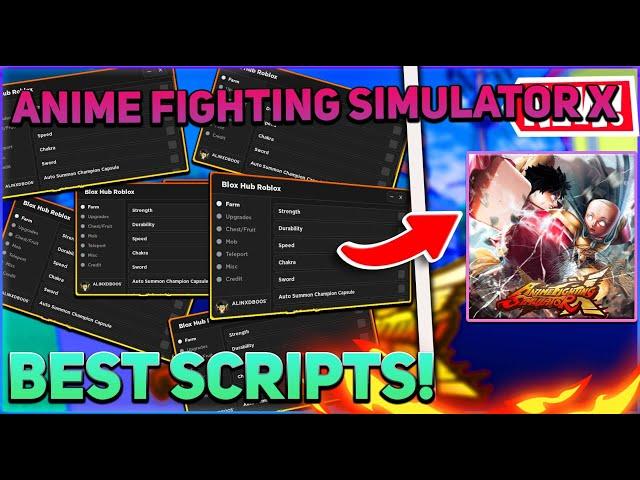 [NEW] Anime Fighting Simulator X Script GUI Hack | Auto Farm & Fruit Farm | More | PASTEBIN 2023