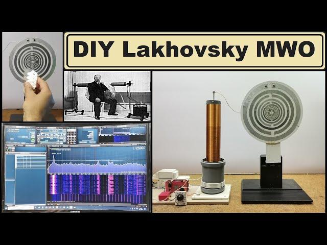 DIY Lakhovsky MWO (Milti Wave Oscollator) device, detailed informations, facts, analysis