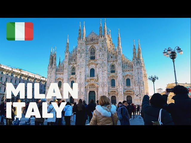 Milan, Italy  — Walking Tour 【4K HDR】| January, 2025