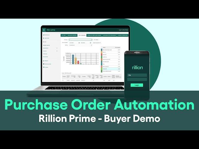 Purchase Order Management Software │Rillion Prime Buyer