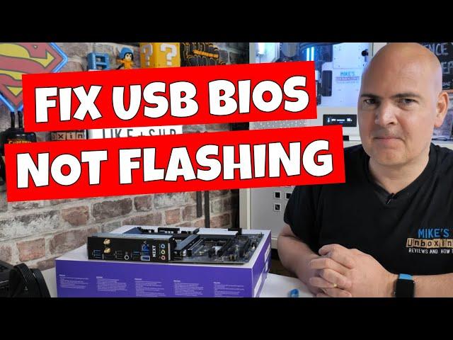 USB BIOS Flashback Solid LED Not Flashing Most Common Reason Convert To mbr MBR