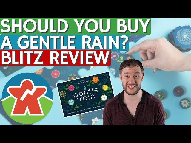 A Gentle Rain - Should You Buy It? Board Game Review