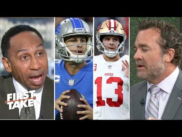 FIRST TAKE | Detroit is biggest threat to 49ers in NFC - Jeff impressed with Lions beat Rams in Wk 1