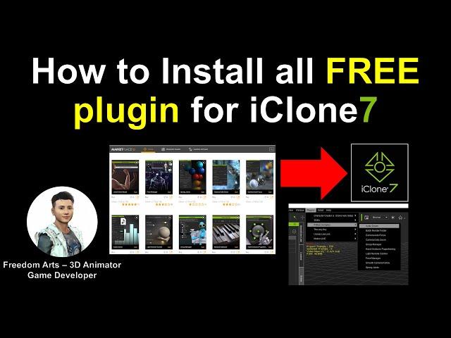 How to install all FREE Plugin for iClone 7