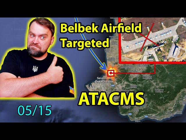 Update from Ukraine | Belbek airfield in Sevastopol, Crimea was targeted by ATACMS