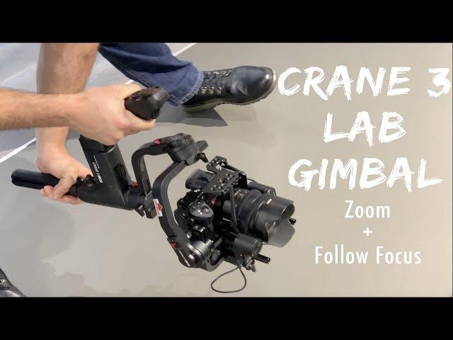 Zhiyun Crane 3 Lab - Follow Focus and Zoom Control!