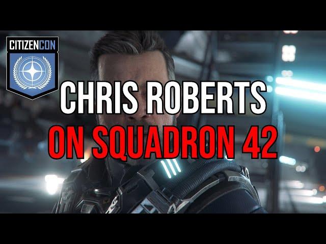 Squadron 42 Now Feature Complete - Chris Roberts CitizenCon 2953