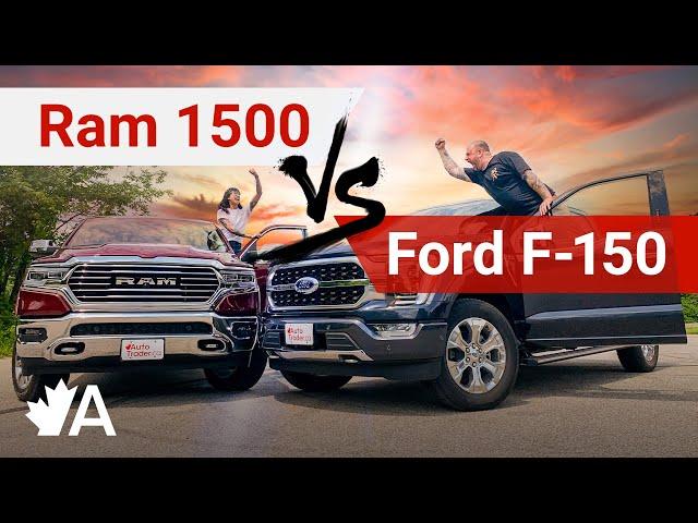 2021 Ford F-150 vs Ram 1500 Comparison Test: Battle of the Best-Sellers