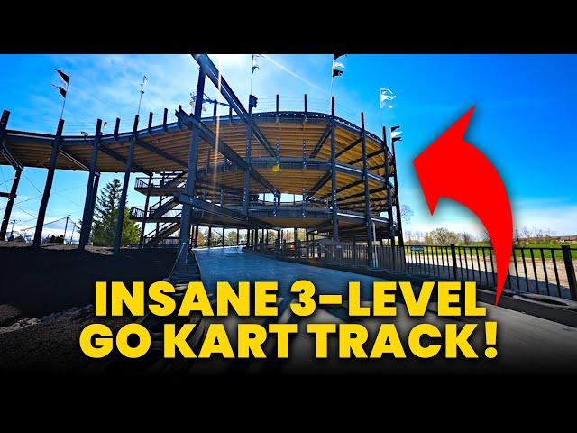 I Tried the VIRAL 3-Story Go Kart Track at CJ Barrymore's!