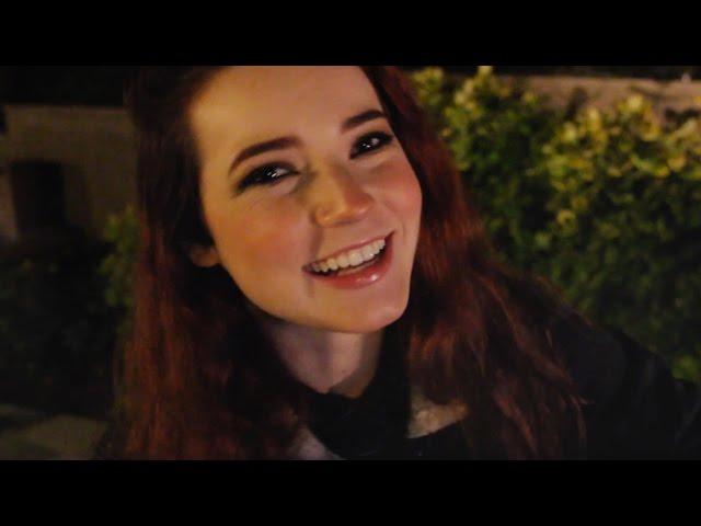 ASMR Chilling Outside of a Party (Muffled music, Soft Spoken/Whisper)