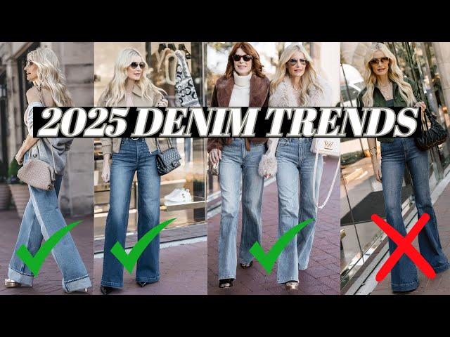 Hottest Denim Trends of 2025 & How to Style Them Over 40 | Fashion Over 40