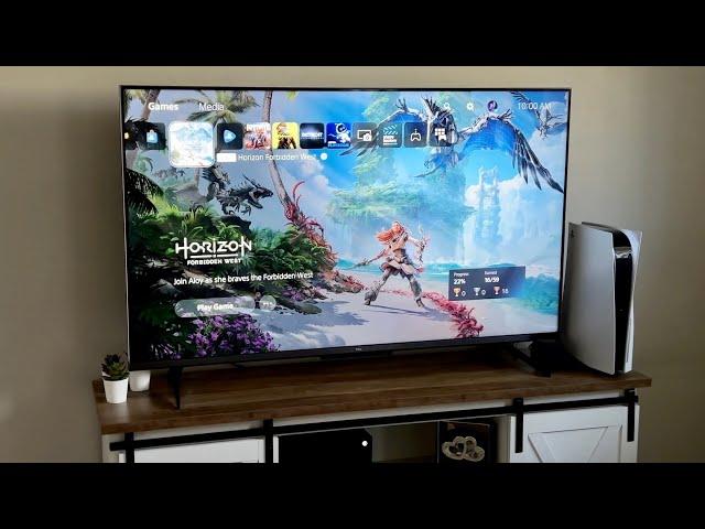 Best Budget 4K 120hz Gaming TV - TCL Series 6 R646 on PS5 & Xbox Series X