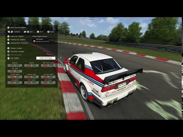 Assetto Corsa Drone Camera App Preview