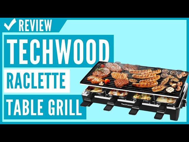 Techwood Raclette Table Grill, Electric Indoor Grill Korean BBQ Grill Review