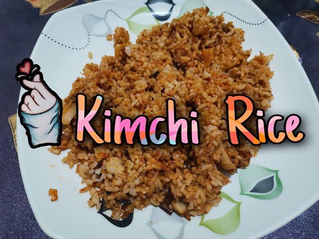 Simple Kimchi Rice in times of ECQ