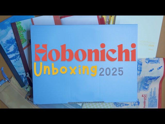 Hobonichi 2025 Haul & Unboxing | New Weeks, Cousins, Pencil Boards &more!!!