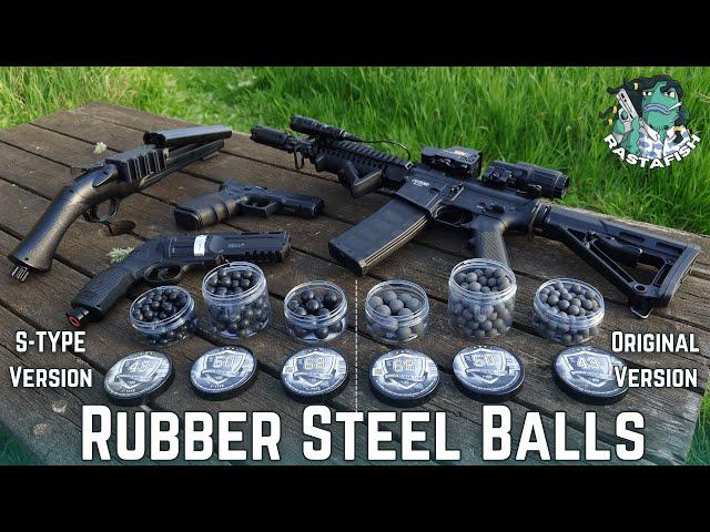 Rubber Steel Ammo - Test [Original & S-Type Version - Caliber. 43, 50, 68]