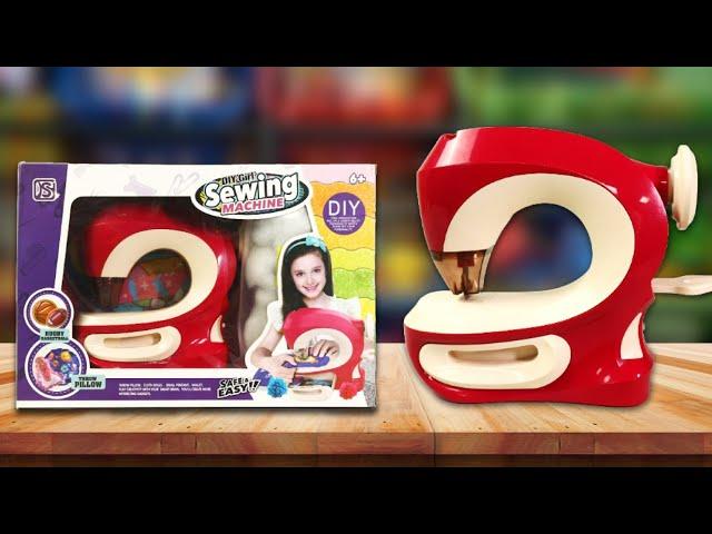 Realistic Sewing machine Unboxing and Review Peephole View Toys