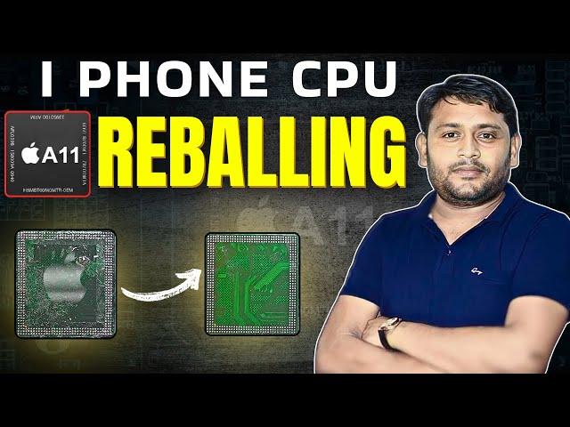 iPhone CPU Reball Kaise Kare? Yeh Secret Technique Dekho #iPhoneRepair