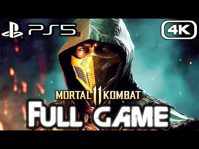 MORTAL KOMBAT 11 PS5 Gameplay Walkthrough STORY FULL GAME (4K 60FPS) No Commentary